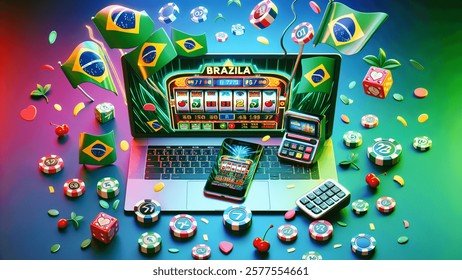 Slot games and table games inside jl50 casino section